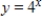 <strong>Match the graph with its exponential function. </strong> A) B) C) D) E)