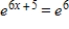 <strong>Use the One-to-One Property to solve the equation for x. </strong> A) B) C) D) E)