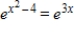 <strong>Use the One-to-One Property to solve the equation for x. </strong> A) B) C) D) E)