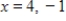 <strong>Use the One-to-One Property to solve the equation for x. </strong> A) B) C) D) E)