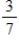 <strong>Use the One-to-One Property to solve the following equation for x. </strong> A) B) C) D)2 E)