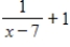<strong>Find the key numbers of the expression. </strong> A)-6,7 B)6,7,1 C)-6,-7 D)6,7 E)6,-7
