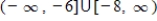 <strong>Solve the inequality and graph the solution on the real number line. </strong> A) B) C) D) E)