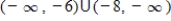 <strong>Solve the inequality and graph the solution on the real number line. </strong> A) B) C) D) E)