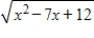 <strong>Find the domain of x in the expression. </strong> A) B) C) D) E)