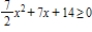 <strong>Determine whether the statement is true or false.Justify your answer, the solution set of the inequality is the entire set of real numbers. </strong> A)False,the y -values are less than zero for all values of x. B)True,the y -values are greater than zero for all values of x.