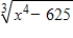 <strong>Find the domain of x in the following expression. </strong> A) B) C) D) E)all real numbers