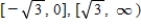 <strong>Find the domain of x in the expression . </strong> A) B) C) D) E)