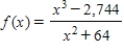 <strong>Find the zeros (if any)of the rational function. </strong> A)2,744 B)-2,744 C)-14 D)14 E)-8
