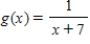 <strong>Find domain of the following function. </strong> A)all real numbers x except x = -7 B)all real numbers x except x = 1 C)all real numbers x except x = 49 D)all real numbers x except x = 7 E)all real numbers x except x = -1