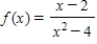 <strong>Find the domain of the function and identify any vertical and horizontal asymptotes. </strong> A)The domain is all real numbers x except x = ±2.There is a vertical asymptote at x = -2,and a horizontal asymptote at y = 0. B)The domain is all real numbers x except x = ±2.There is a vertical asymptote at x = -2,and a horizontal asymptote at y = . C)The domain is all real numbers x.There is a vertical asymptote at x = -4,and a horizontal asymptote at y = 0. D)The domain is all real numbers x except x = ±4.There is a vertical asymptote at x = -4,and a horizontal asymptote at y = 0. E)The domain is all real numbers x except x = ±4.There is a vertical asymptote at x = -2,and no horizontal asymptote.