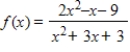 <strong>Determine the equations of any horizontal and vertical asymptotes of .</strong> A)horizontal: y = 4;vertical: x = 0 B)horizontal: y = - 3;vertical: x = -4 C)horizontal: y = 2;vertical: none D)horizontal: y = 1;vertical: x = - 3 E)horizontal: y = -2;vertical: x = 3 and x = -4