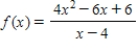 <strong>Find all intercepts of the following function. </strong> A)y-intercept: B)y-intercept: C)y-intercept: (0,3) D)Intercept: (0,0) E)x-intercept: