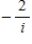 <strong>Write the quotient in standard form. </strong> A) B) C)-2i D) E)2i