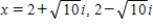 <strong>Solve the equation and write complex solutions in standard form. </strong> A) B) C) D) E)