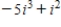 <strong>Simplify the complex number and write it in standard form. </strong> A) B) C) D) E)