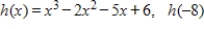 <strong>Use the Remainder Theorem and synthetic division to find the function value.Verify your answers using another method. </strong> A)-594 B)-592 C)-596 D)-593 E)-590