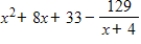 <strong>Use long division to divide. </strong> A) B) C) D) E)
