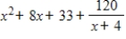 <strong>Use long division to divide. </strong> A) B) C) D) E)