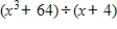 <strong>Use long division to divide. </strong> A) B) C) D) E)