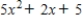 <strong>Use synthetic division to divide. </strong> A) B) C) D) E)
