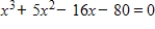 <strong>If x = -4 is a root of ,use synthetic division to factor the polynomial completely and list all real solutions of the equation.</strong> A) B) C) D) E)