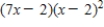 <strong>If x = is a root of ,use synthetic division to factor the polynomial completely and list all real solutions of the equation.</strong> A) ;x = ,2 B) ;x = ,2 C) ;x = ,2 D) ;x = ,2 E) ;x = , ,2