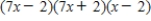 <strong>If x = is a root of ,use synthetic division to factor the polynomial completely and list all real solutions of the equation.</strong> A) ;x = ,2 B) ;x = ,2 C) ;x = ,2 D) ;x = ,2 E) ;x = , ,2