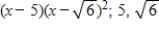 <strong>If is a root of ,use synthetic division to factor the polynomial completely and list all real solutions of the equation.</strong> A) B) C) D) E)
