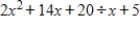 <strong>Use long division to divide. </strong> A) B) C) D) E)