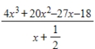 <strong>Use synthetic division to divide. </strong> A) B) C) D) E)