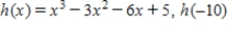 <strong>Use the Remainder Theorem and synthetic division to find each function value.Verify your answers using another method. </strong> A)-1,237 B)-1,231 C)-1,234 D)-1,235 E)-1,233