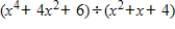<strong>Use long division to divide. </strong> A) B) C) D) E)