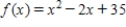 <strong>Select from the following which is the polynomial function that has the given zeros. </strong> A) B) C) D) E)