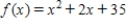 <strong>Select from the following which is the polynomial function that has the given zeros. </strong> A) B) C) D) E)