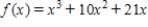 <strong>Select from the following which is the polynomial function that has the given zeros. </strong> A) B) C) D) E)