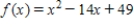 <strong>Select from the following which is the polynomial of degree n that has the given zero(s). Zero Degree </strong> A) B) C) D) E)