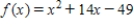 <strong>Select from the following which is the polynomial of degree n that has the given zero(s). Zero Degree </strong> A) B) C) D) E)
