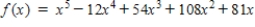 <strong>Select from the following which is the polynomial of degree n that has the given zero(s). Zero Degree </strong> A) B) C) D) E)