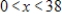 <strong>An open box is to be made from a square piece of material,38 inches on a side,by cutting equal squares with sides of length x from the corners and turning up the sides (see figure) where . Determine the domain of the following function,V(x)represents the volume of the box . </strong> A)Domain: B)Domain: C)Domain: D)Domain: E)Domain: