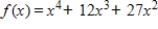 <strong>Find all real zeros of the polynomial and determine the multiplicity of each.</strong> A) B) C) D) E)