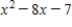 <strong>Find a polynomial with the given zeros. </strong> A) B) C) D) E)none of these