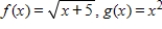 <strong>Find and the domain of the composite function. </strong> A) Domain of : all real numbers x B) Domain of : all real numbers x C) Domain of : all real numbers x D) Domain of : all real numbers x E) Domain of : all real numbers x