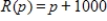 <strong>The suggested retail price of a new hybrid car is p dollars.The dealership advertises a factory rebate of $2000 . Select a function R in terms of p giving the cost of the hybrid car after receiving the rebate from the factory. </strong> A) B) C) D) E)