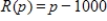 <strong>The suggested retail price of a new hybrid car is p dollars.The dealership advertises a factory rebate of $2000 . Select a function R in terms of p giving the cost of the hybrid car after receiving the rebate from the factory. </strong> A) B) C) D) E)