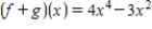 <strong>Find (f + g)(x). </strong> A) B) C) D) E)