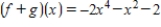 <strong>Find (f + g)(x). </strong> A) B) C) D) E)