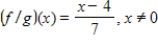 <strong>Find ( f / g )(x). </strong> A) B) C) D) E)