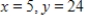 <strong>Assume that y is directly proportional to x.Use the given x-value and y-value to find a linear model that relates y and x. </strong> A) B) C) D) E)
