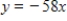 <strong>Assume that y is directly proportional to x.Use the given x-value and y-value to find a linear model that relates y and x. </strong> A) B) C) D) E)